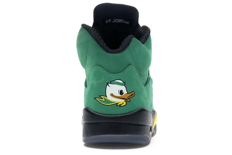 Фото № 4 с приближением к товару «‎Jordan 5 Retro Oregon Ducks»