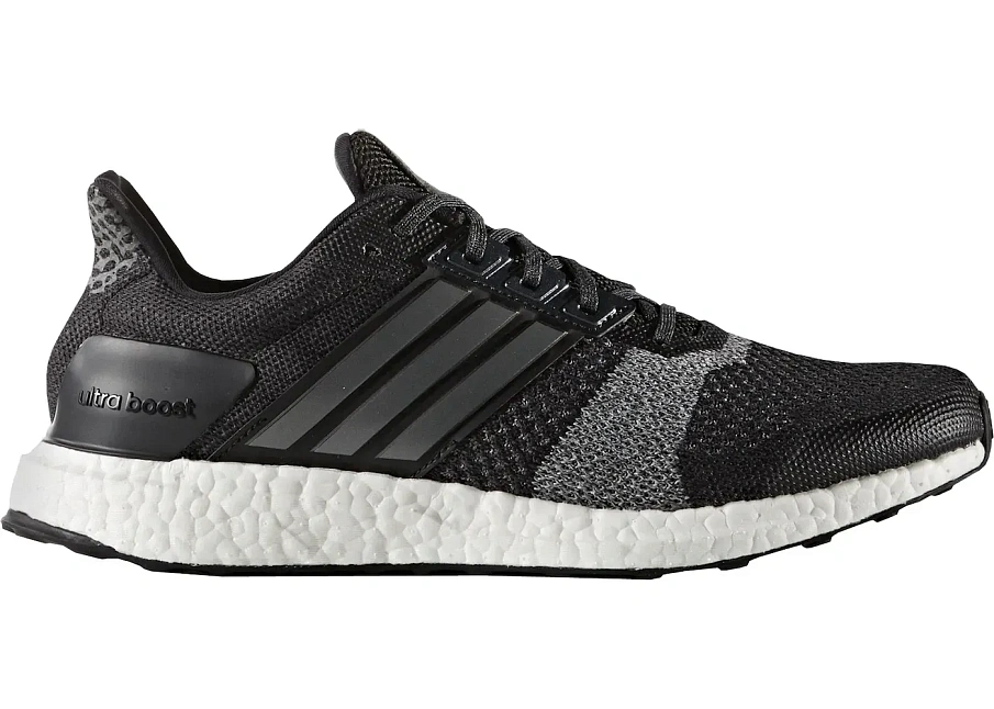 Фото № 1 с приближением к товару «‎adidas Ultra Boost ST Black Grey»