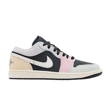 Air Jordan 1 Low SE Black Pastels - 1