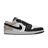 Фото № 1 с приближением к товару «‎Air Jordan 1 Low SE Black White Light Orewood Brown Team Red»