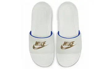 Nike Victori One Sandals WhiteGoldBlue (CN9675-105) - 3