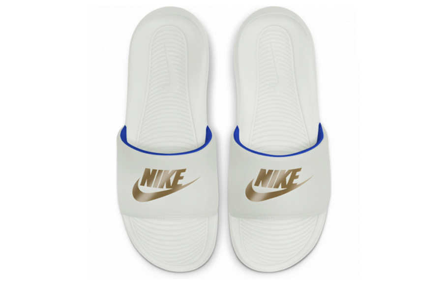 Фото № 3 с приближением к товару «‎Nike Victori One Sandals WhiteGoldBlue»