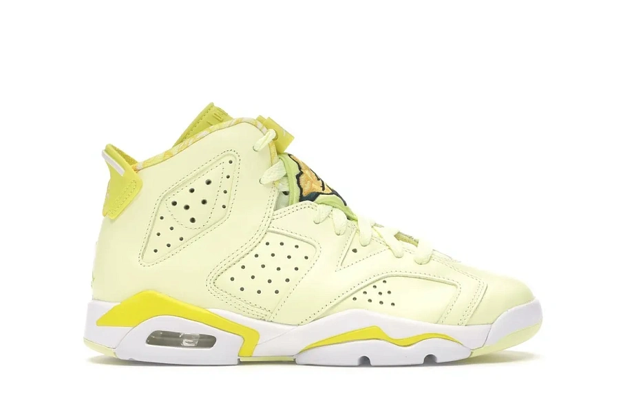 Фото № 1 с приближением к товару «‎Jordan 6 Retro Dynamic Yellow Floral »