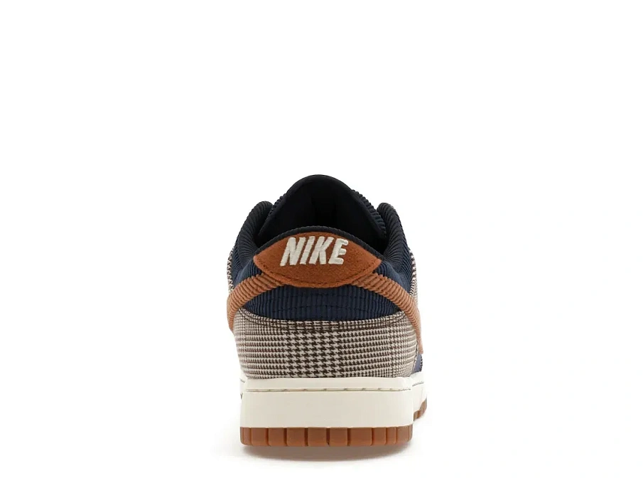 Фото № 4 с приближением к товару «‎Nike Dunk Low Tweed Midnight Navy Corduroy»