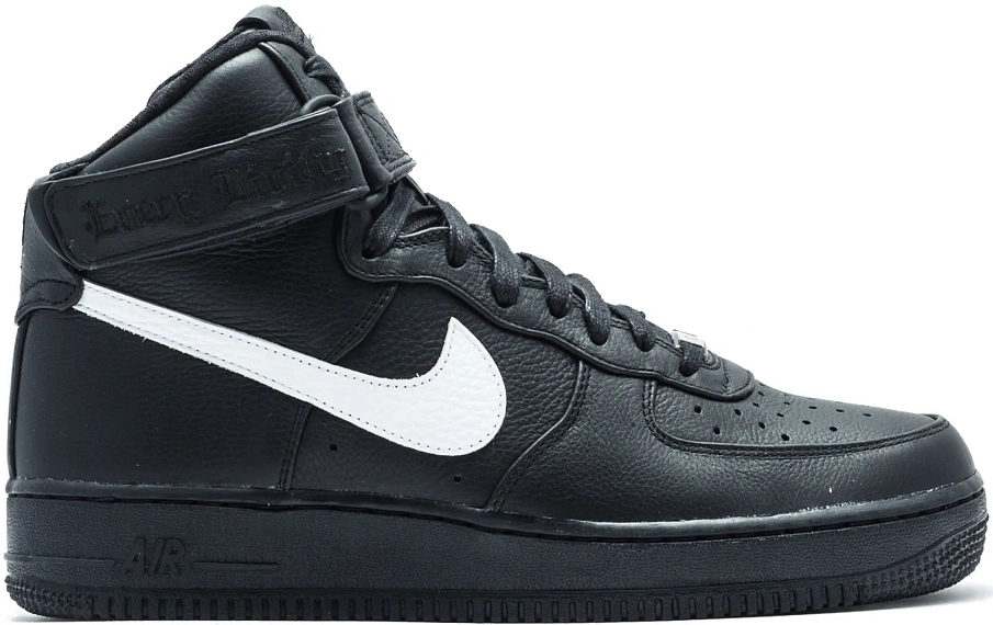 Фото № 1 с приближением к товару «‎Nike Air Force 1 High Vlone Black White»