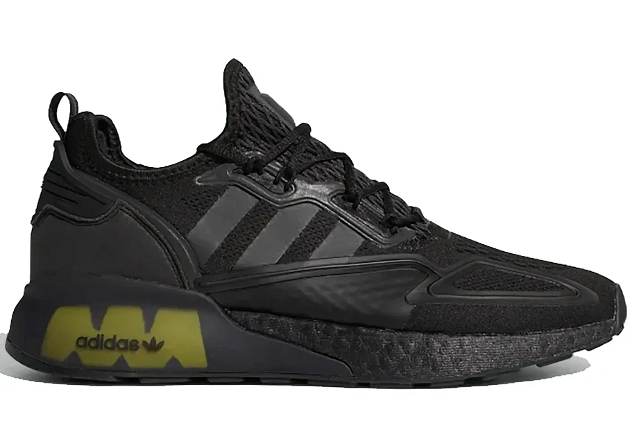 Фото № 1 с приближением к товару «‎adidas ZX 2K Boost Core Black Solar Yellow»