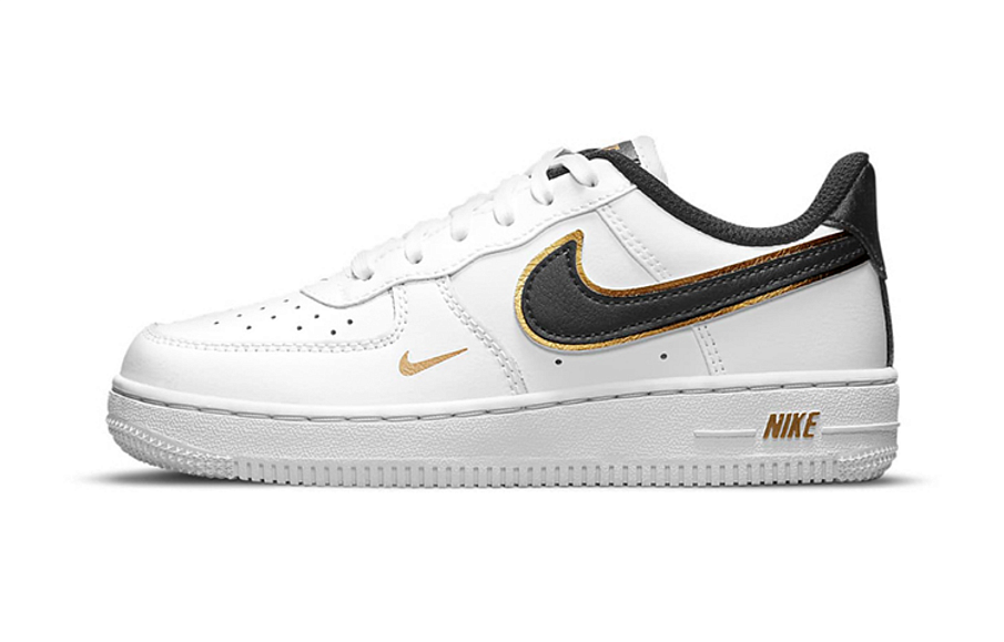 Фото № 1 с приближением к товару «‎BP Nike Force 1 LV8 WhiteBlackGolden»