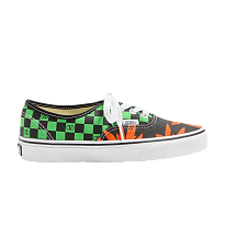 Фото № 1 с приближением к товару «‎Valentino Garavani x Vans Authentic Checkerboard Tropical Leaves (VN000Z9AN5B)»