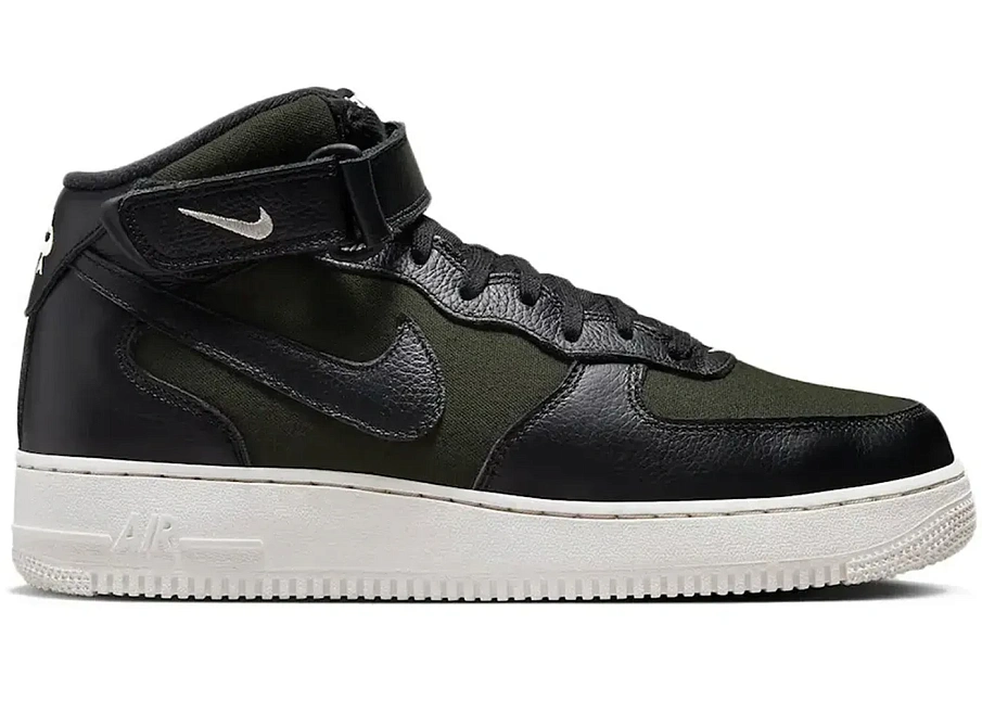 Фото № 1 с приближением к товару «‎Nike Air Force 1 Mid '07 Black Sequoia»