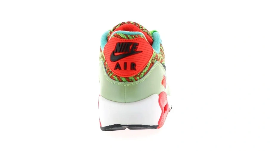 Фото № 5 с приближением к товару «‎Nike Air Max 90 Flash Lime»