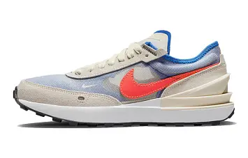 Nike Waffle One (Gs) Sports Casual Shoes Natural Crimson - 1