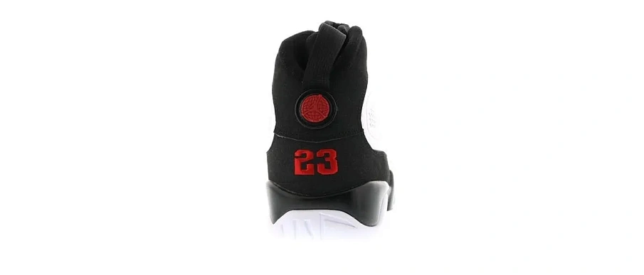 Фото № 6 с приближением к товару «‎Jordan 9 Retro White Black Red (2010)»