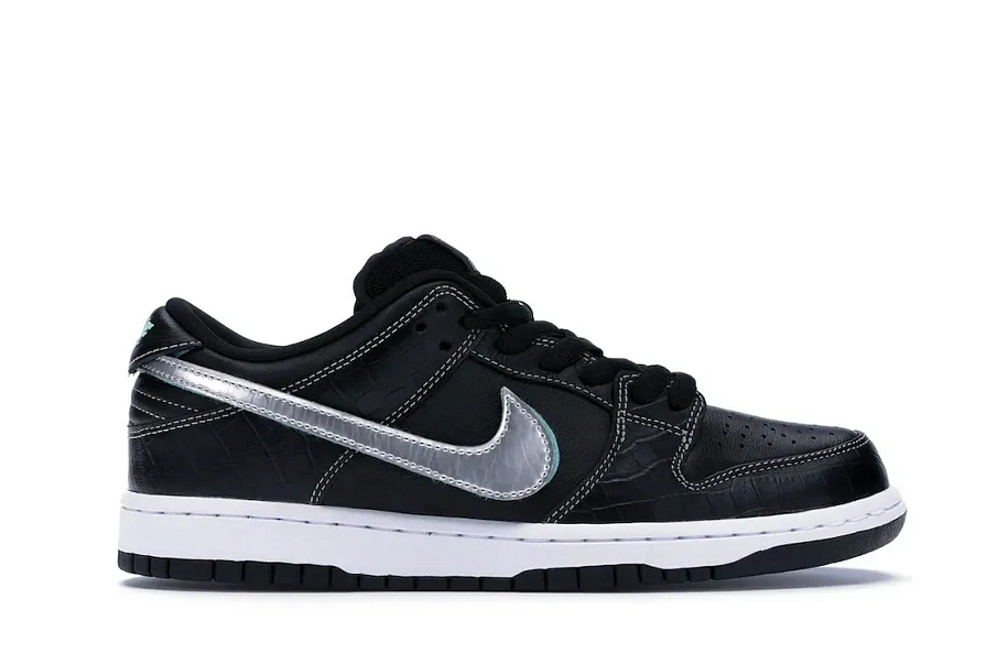 Фото № 1 с приближением к товару «‎Nike SB Dunk Low Diamond Supply Co. Black Diamond»