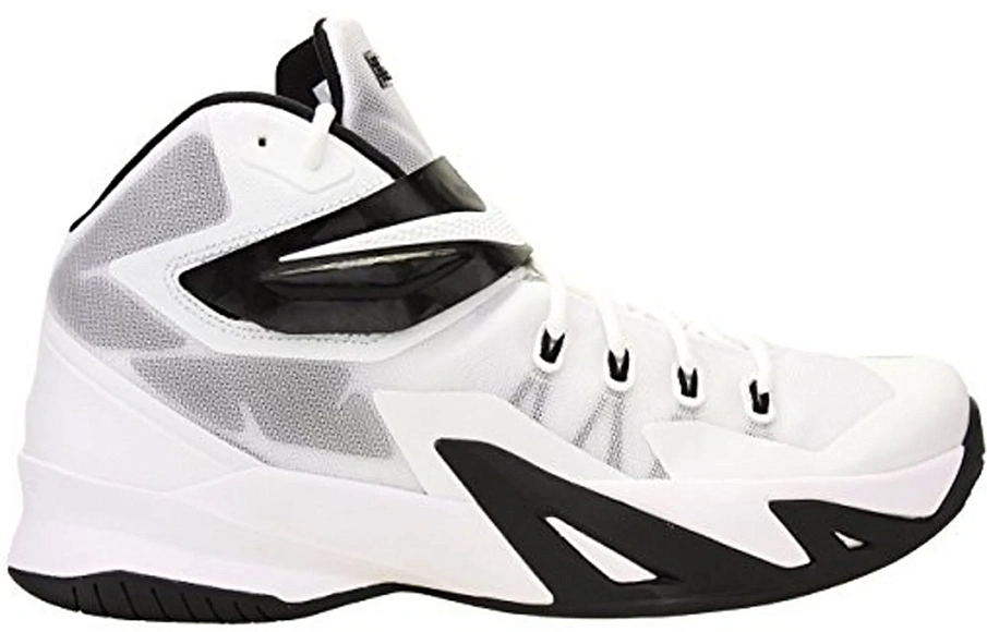 Фото № 1 с приближением к товару «‎Nike LeBron Zoom Soldier 8 TB White Black»