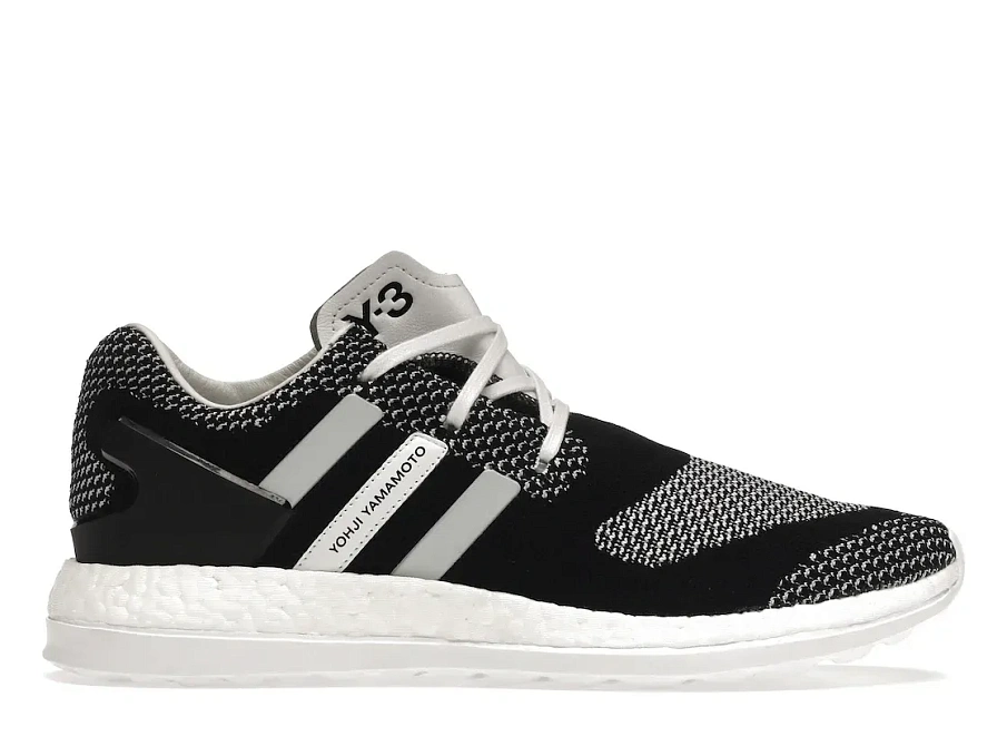 Фото № 1 с приближением к товару «‎adidas Y-3 Pureboost ZG Knit Core Black»