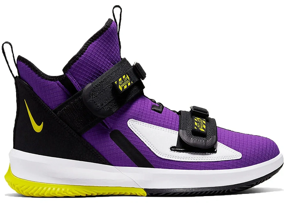 Фото № 1 с приближением к товару «‎Nike LeBron Soldier 13 Voltage Purple»