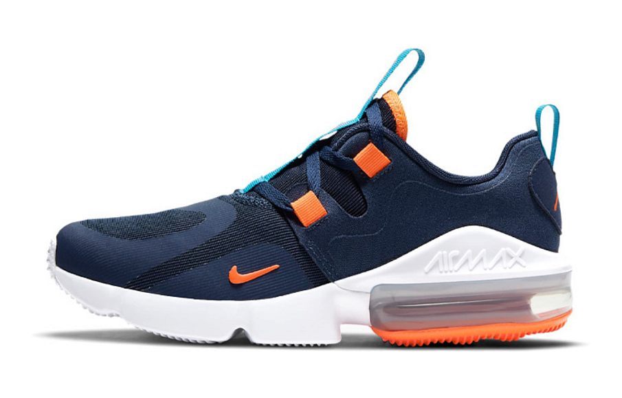 Фото № 1 с приближением к товару «‎Nike Air Max Infinity (GS) BlueWhiteOrange»