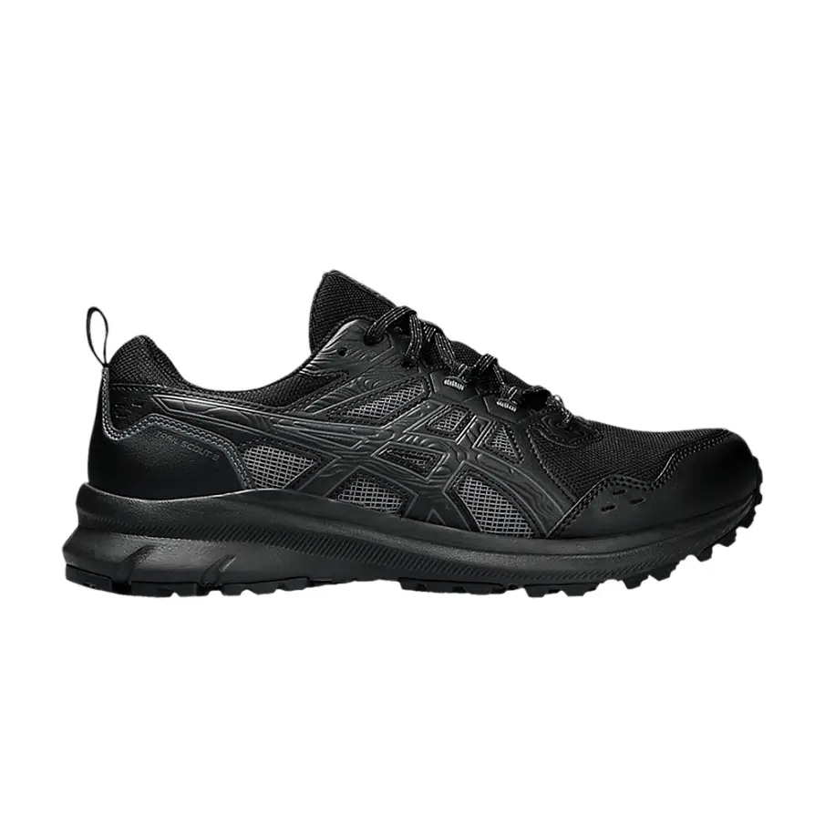 Фото № 1 с приближением к товару «‎Asics Trail Scout 3 Triple Black (1011B700-002)»