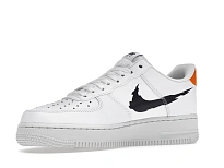 Фото № 2 с приближением к товару «‎Nike Air Force 1 Low 07 Glitch Swoosh White Orange»