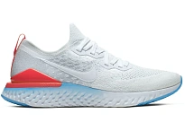 Фото № 1 с приближением к товару «‎Nike Epic React Flyknit 2 Blue Hero Bright Crimson»