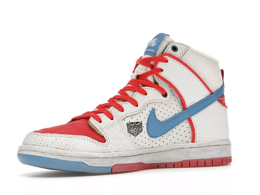 Фото № 6 с приближением к товару «‎Nike SB Dunk High Pro Ishod Wair x Magnus Walker»