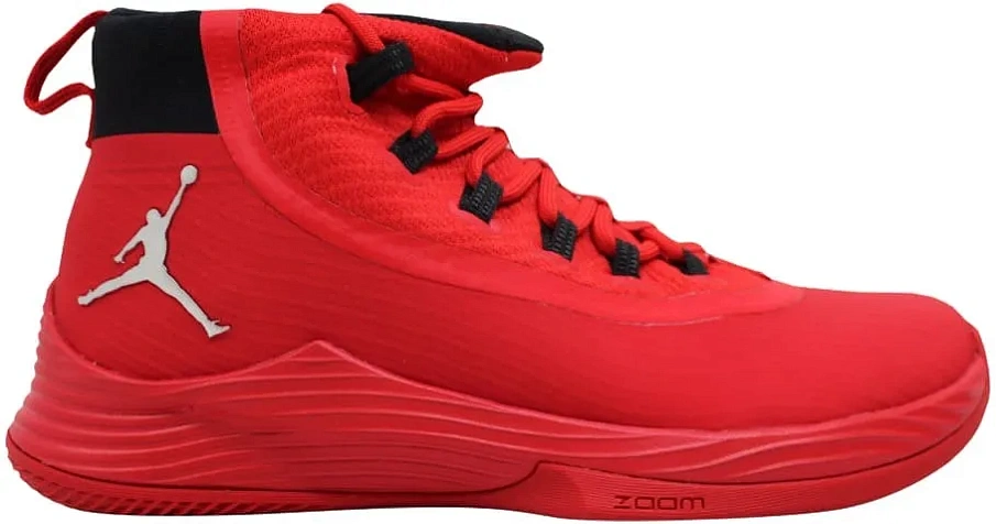Фото № 1 с приближением к товару «‎Jordan Ultra Fly 2 TB University Red Metallic Silver»