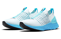 Фото № 3 с приближением к товару «‎Nike React Phantom Run Flyknit 2 WhiteBlue»
