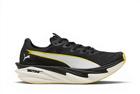 Фото № 2 с приближением к товару «‎Hyrox x Puma Deviate Nitro Elite 4 Black Vibrant Yellow»