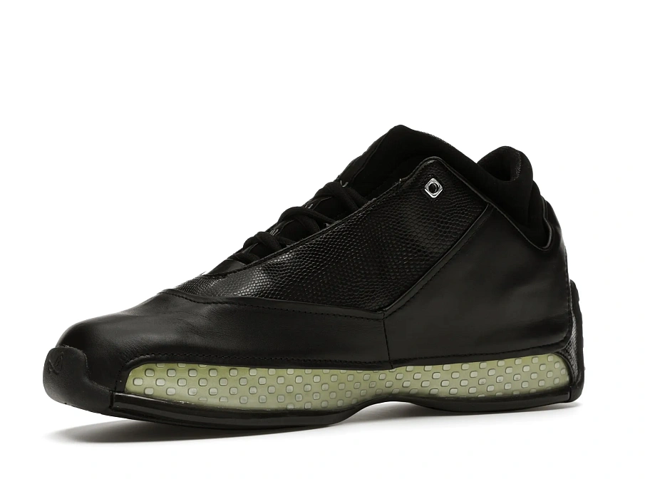 Фото № 4 с приближением к товару «‎Jordan 18 OG Low Black Silver Chrome»