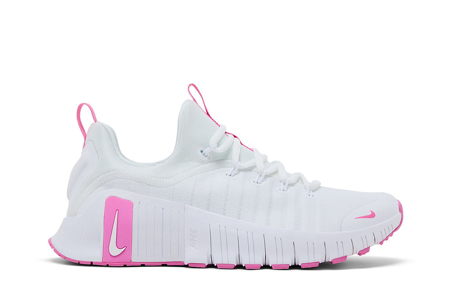 Фото № 2 с приближением к товару «‎Nike Women's Free Metcon 6 White Playful Pink»