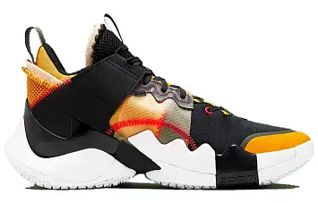 Nike Air Jordan Why Not Zer0.2 SE Basketball Shoes blackyellow - 2