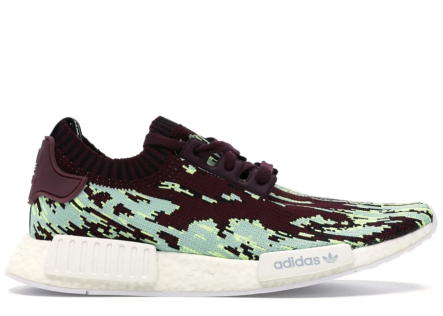 Фото № 1 с приближением к товару «‎adidas NMD R1 SNS Datamosh 2.0 Maroon»