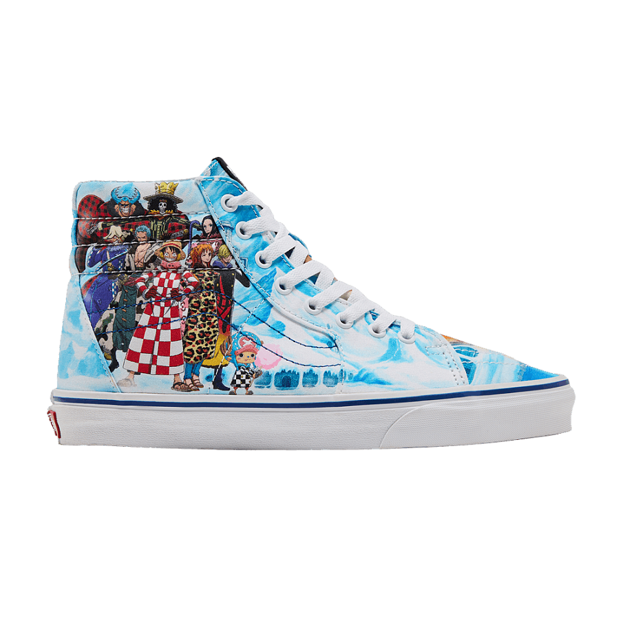 Фото № 1 с приближением к товару «‎One Piece x Vans Sk8-Hi Punk Hazard»