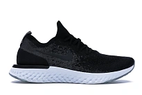 Фото № 1 с приближением к товару «‎Nike Epic React Flyknit Black Dark Grey»