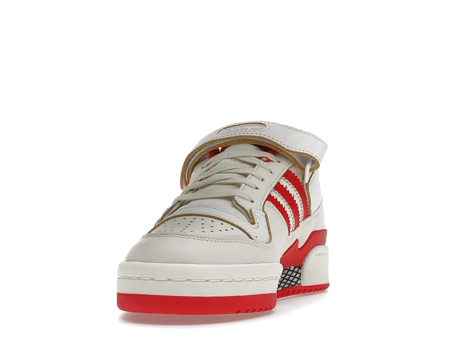 Фото № 4 с приближением к товару «‎adidas Forum 84 Low Off White Vivid Red Footwear White »