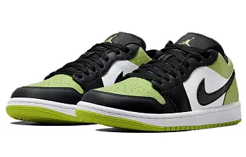 Nike Air Jordan 1 Low "Vivid Green Snakeskin" - 4