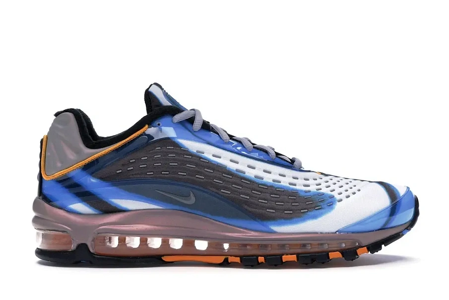 Фото № 1 с приближением к товару «‎Nike Air Max Deluxe Photo Blue Orange Peel »