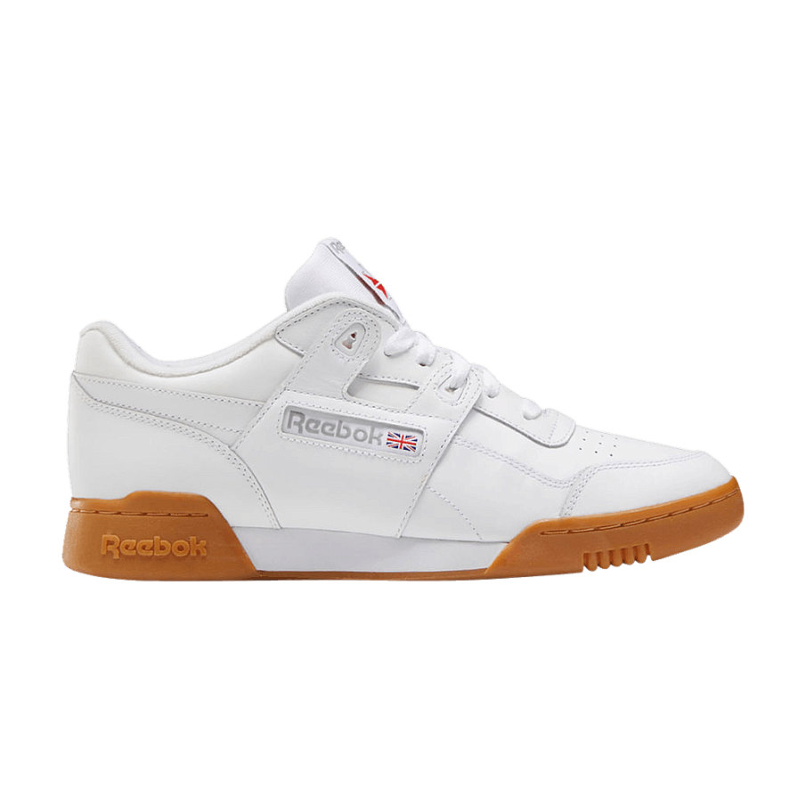Фото № 1 с приближением к товару «‎Reebok Workout Plus White Gum»