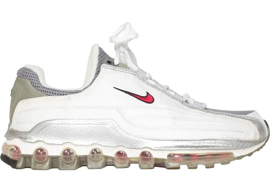 Фото № 1 с приближением к товару «‎Nike Air Max 2002 White Red»