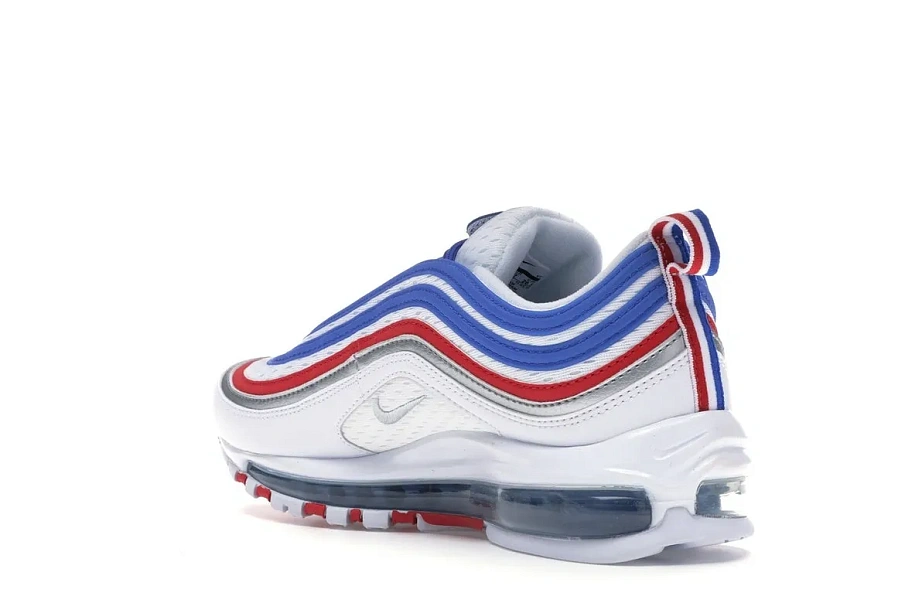 Фото № 6 с приближением к товару «‎Nike Air Max 97 Game Royal Metallic Silver University Red»