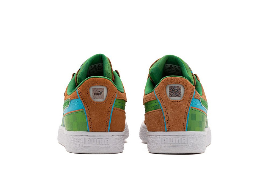 Фото № 3 с приближением к товару «‎Puma BY Minecraft ‘grass Block’»