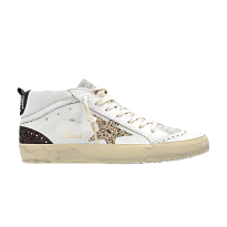 Фото № 1 с приближением к товару «‎Golden Goose Women's Mid Star White Ice Gold Brown»
