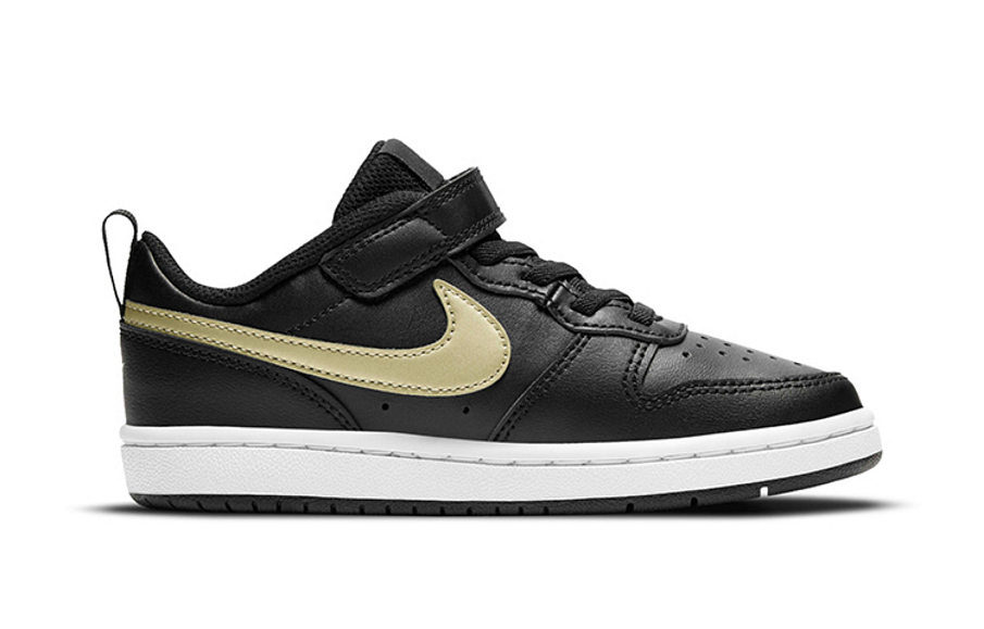 Фото № 2 с приближением к товару «‎(BP) Nike Court Borough Low 2 (PSV) BlackGold»