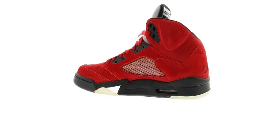 Фото № 3 с приближением к товару «‎Jordan 5 Retro DMP Raging Bull Red Suede»