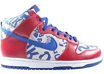 Фото № 1 с приближением к товару «‎Nike Dunk High LTD Newspaper Pack Red White Blue»