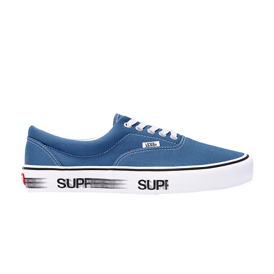 Фото № 1 с приближением к товару «‎Supreme x Vans Era Pro Motion Logo Blue»