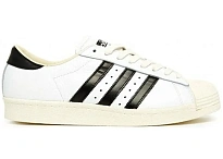Фото № 1 с приближением к товару «‎adidas Superstar Made In France White Black»
