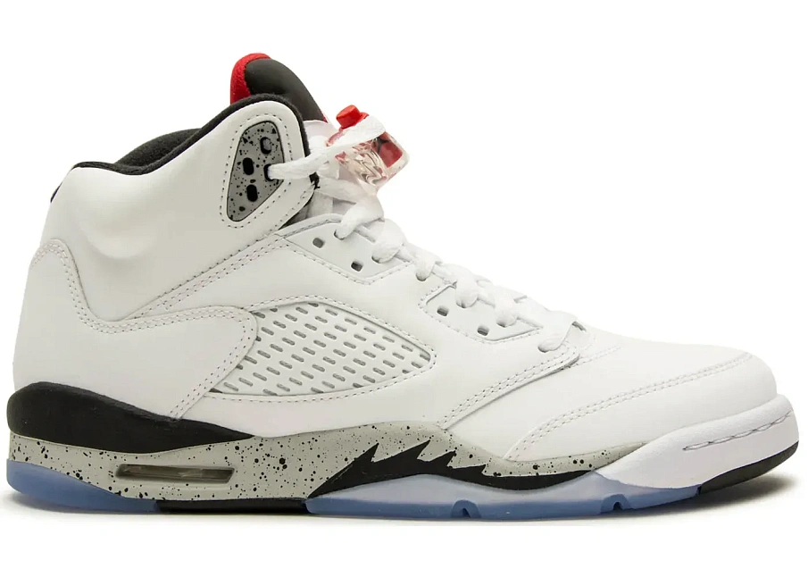 Фото № 1 с приближением к товару «‎Jordan 5 Retro White Cement »