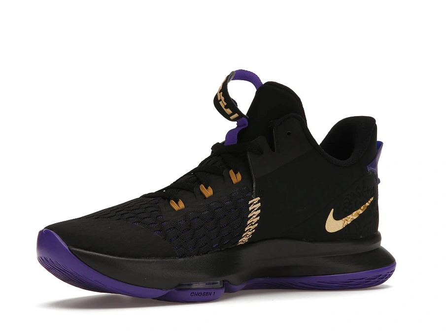 Фото № 4 с приближением к товару «‎Nike LeBron Witness 5 Lakers»
