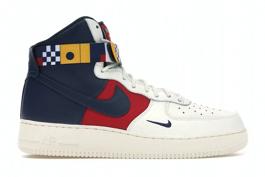 Фото № 1 с приближением к товару «‎Nike Air Force 1 High Nautical Redux»